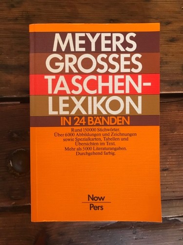 Meyer grosses taschenlexikon - meyer,