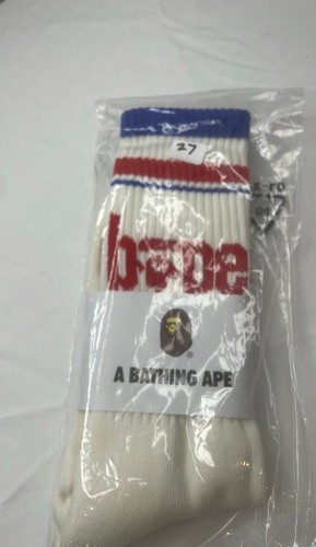 Calze crew bathing ape - bathing, logo