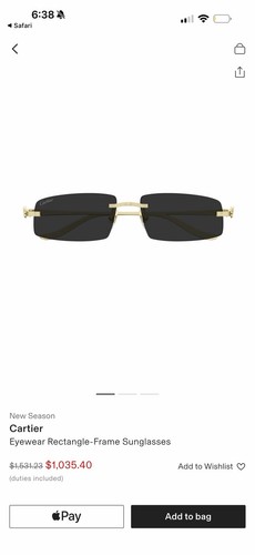 Occhiali sole cartier - da,