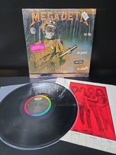 Megadeth So Far So Good So