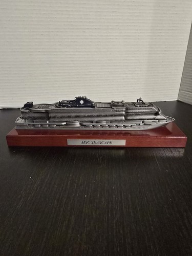 Msc seascape peltro metallo - msc,