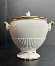 Antica ZUCCHERIERA in porcellana 1878 Sevres Francia con coperchio