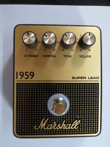 Pedale overdrive super piombo