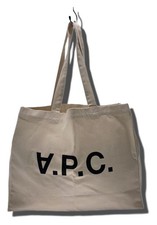 A.P.C. Borsa shopping con logo