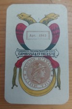 Antico Mazzo Di carte da gioco