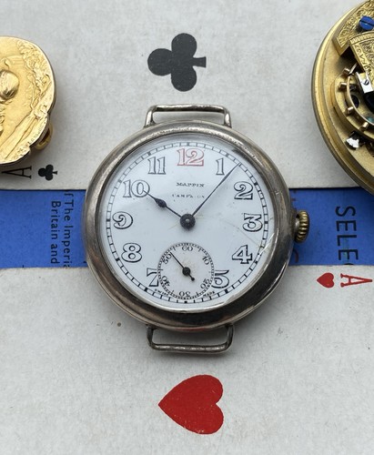 Orologio stile trincea - , argento
