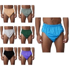 Mutandine uomo pantaloncino pannolino slip traspirante comodi tronchetti unisex morbido