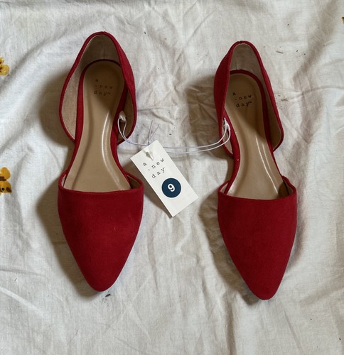 Ballerine orsay rosse - d'orsay, in