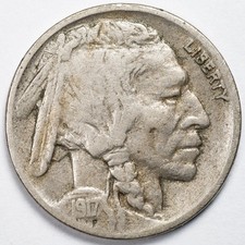 1917-D Buffalo Nickel Denver