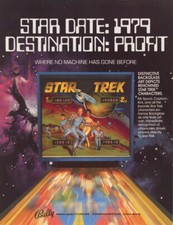 BALLY FLIPPER - STAR TREK -