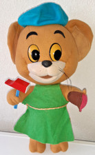 Bambola Figure Tom & Jerry in Panno Lenci Pupazzo Giocattolo Peluche Vintage