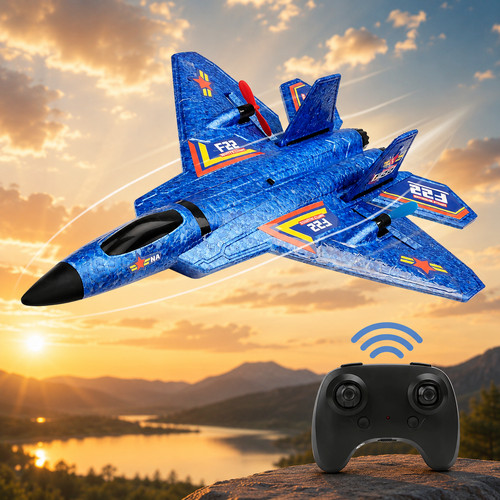 Aereo radiocomandato f22 - aereo,