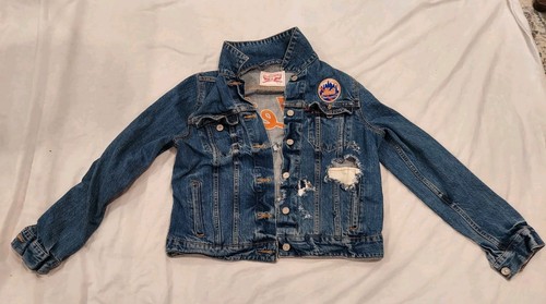 Giacca jeans blu mets - di,