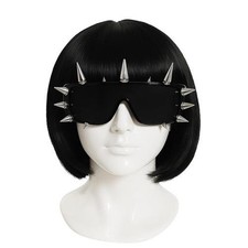 Pop Monster Black Bob Parrucca