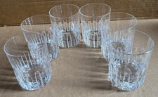 Lot de 6 verres à Whisky ou