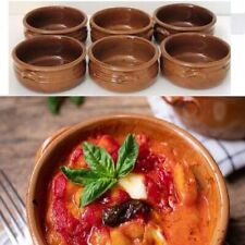 Set 6 Pezzi Tegamini Gnocchi Alti in Terracotta 15 cm La Cucina della Nonna