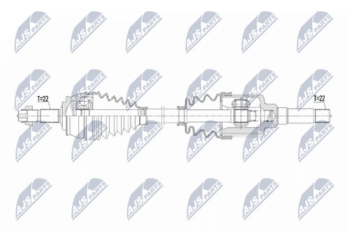 Albero motore nty npw - albero,