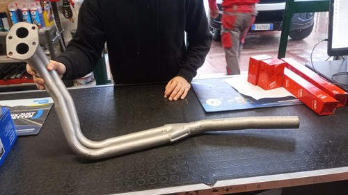 Tubo collettore scarico - , fiat