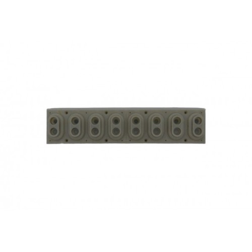 Rubber contact strip note - rubber,