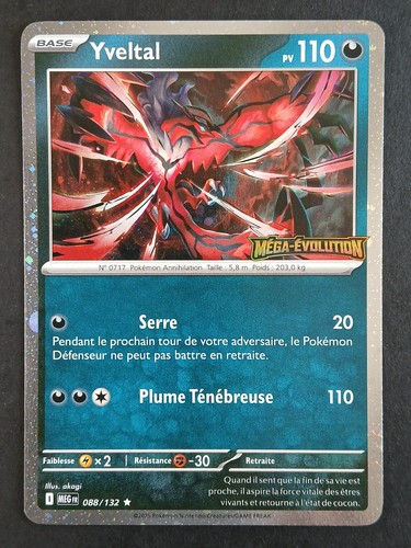 Carte pokémon yveltal - carte, fr