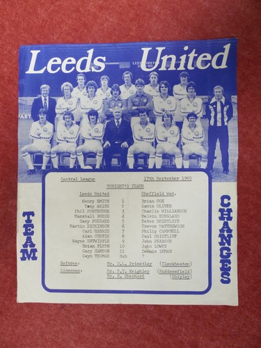 Leeds united sheffield weds - united,