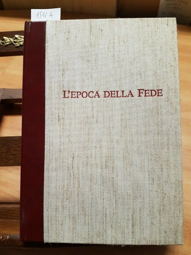 Epoca della fede storia - -,