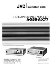 Amplificatore jvc x55 x77 - amplificatore, a-x55