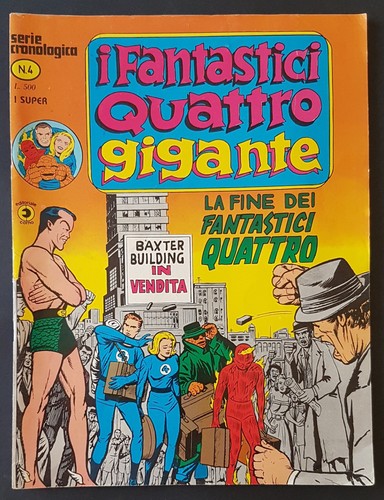 Fantastici quattro gigante n - fantastici,