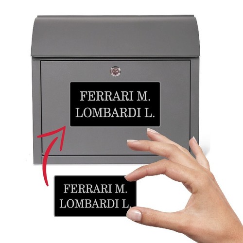 Targhetta personalizzata - personalizzata, in