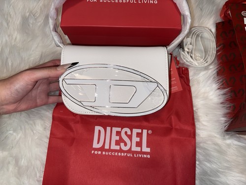 Borsa diesel bianca spalle - borsa, a