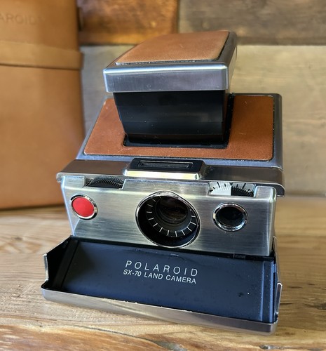 Vintage polaroid land camera - vintage,