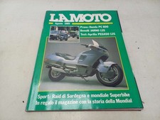 LA MOTO AGOSTO 1989 HONDA PC 800 BENELLI JARNO 125 APRILIA PEGASO 125