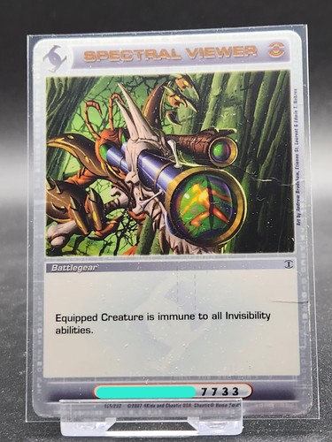 Chaotic card spectral - spectral, viewer