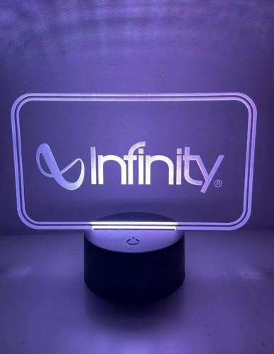 Infinity ledlight logo lampada - ledlight,