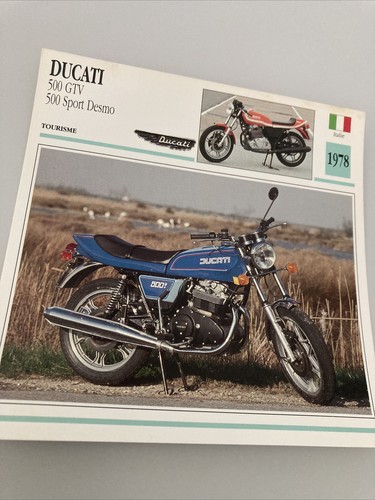 Ducati 500 gtv sport desmo - sport,