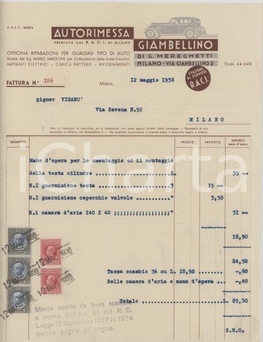 1938 milano via giambellino - milano, 2