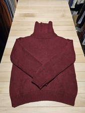 MAGLIA PULLOVER DONNA 100% PURO CASHMERE LORO PIANA 44 BABY CASHMERE