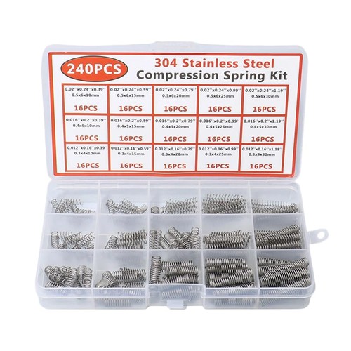 240 pezzi molle kit - 240,