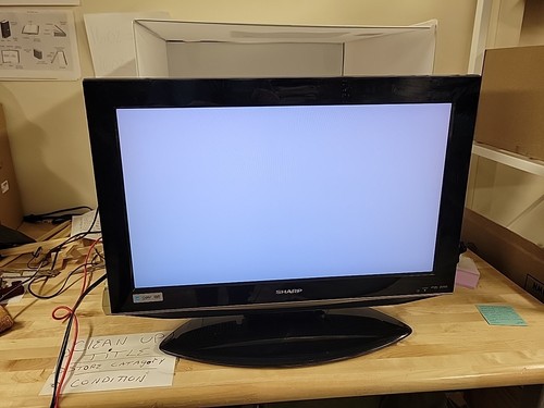 Sharp lcd tv dvd - 26",
