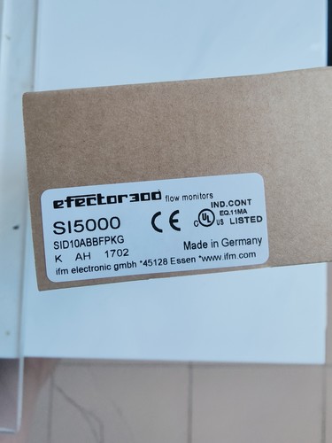 1pc ifm si5000 flow meter - ifm, si