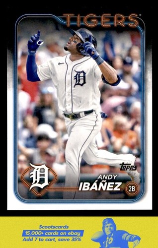 2024 topps andy ibanez - ibanez, det