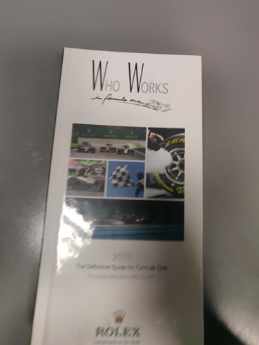 Who works formula one the - in,