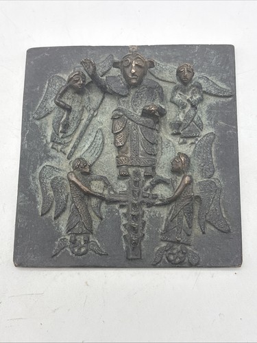 Placca bronzo icona in - icona,