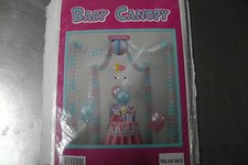 KIT FESTONI DECORO ROSA BIANCO COMPLEANNO PARTY  ANIMAZIONE NASCITA FESTONE