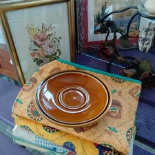 Vintage Tognana Piattino 1970 Caramel Brown Caffè Cappuccino The Raro