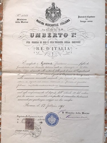 Diploma umberto primo - diploma,