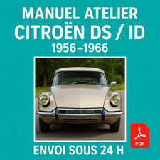 Manuel Atelier Citroën DS ID