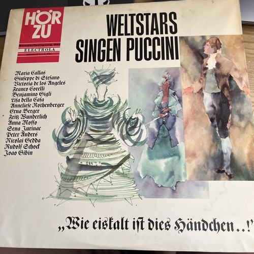 Weltstars singen puccini lp - weltstars,
