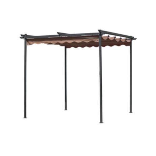 Gazebo pergola acciaio con - in,
