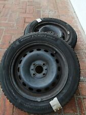 Gomme Hankook Winter i*cept RS 2 165/65 R14 79T M+S usate + cerchi in ferro 